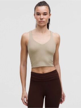 Lululemon Align Tank Top Light Support A/B Cup Sheer Oak